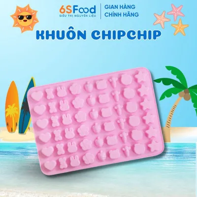 Khuôn Silicone Làm Kẹo Chip Chip,