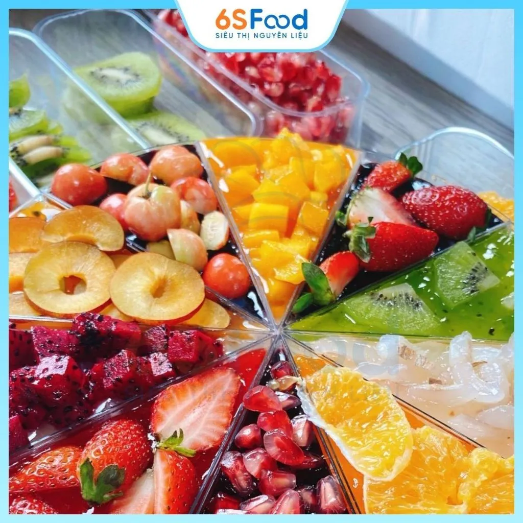 [COMBO SINH NHẬT] Set Nguyên Liệu Panna Cotta Hương Vị Hạnh Phúc Mix 8 Vị, thành phẩm 2,5L 6