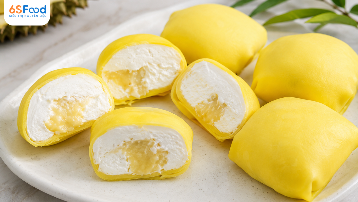 Bánh Crepe sầu riêng