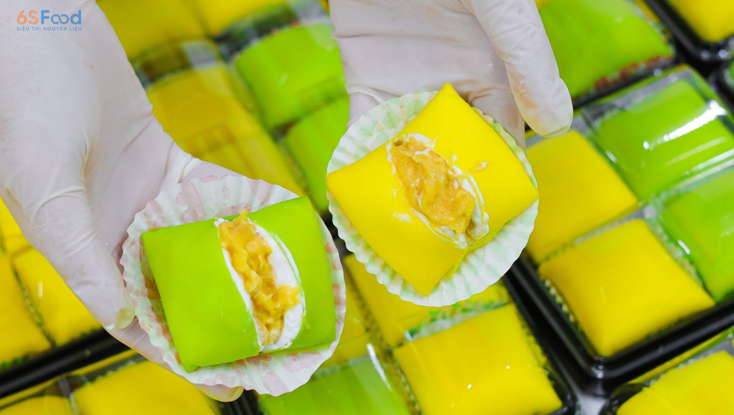 Bánh Crepe sầu riêng