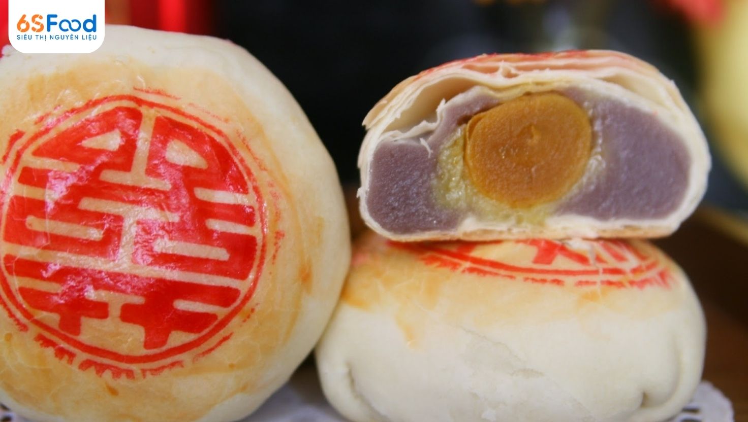 Cách làm bánh pía trứng muối bằng lò nướng