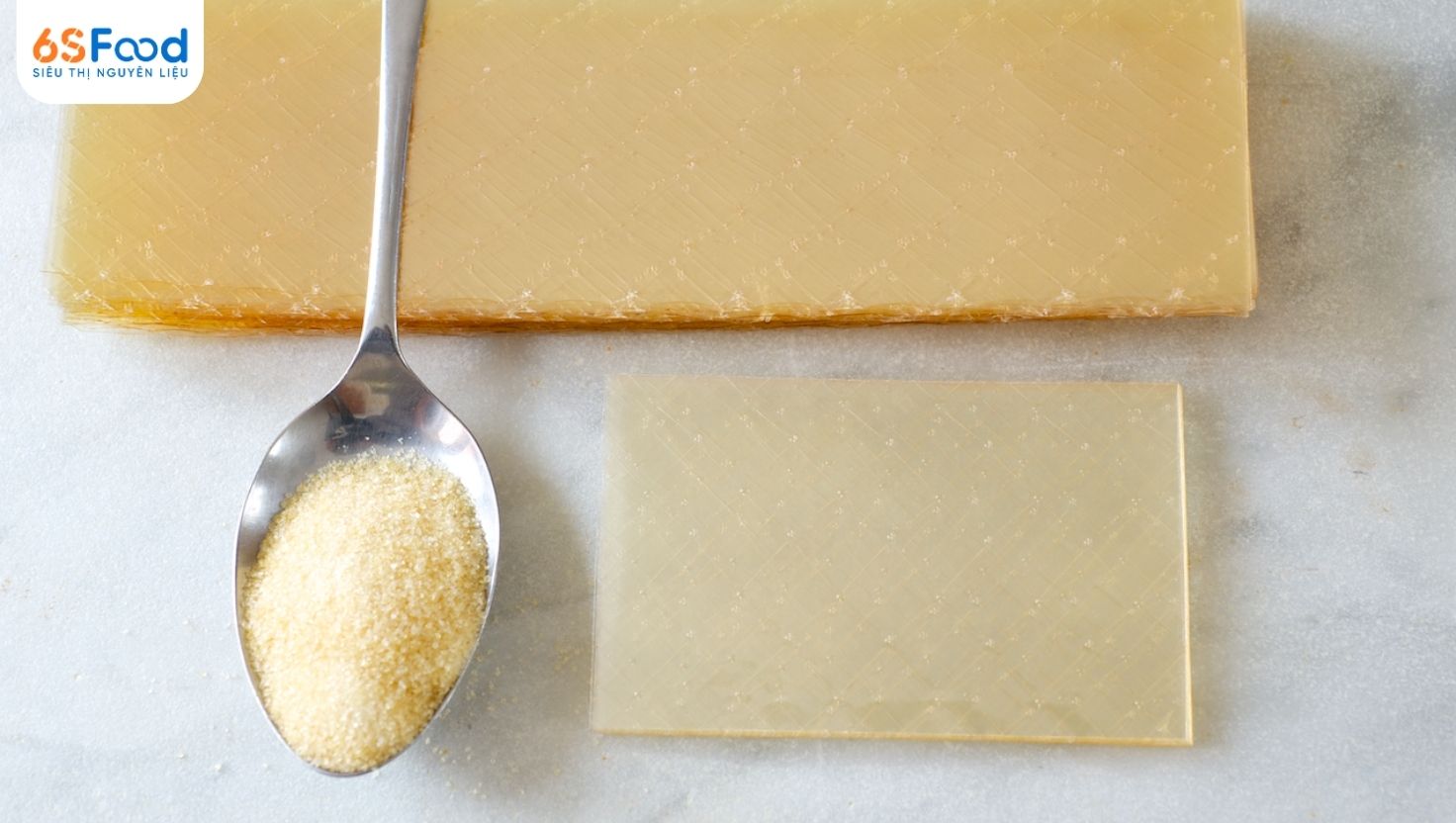 PHÂN BIỆT GELATIN LÁ VỚI GELATIN BỘT