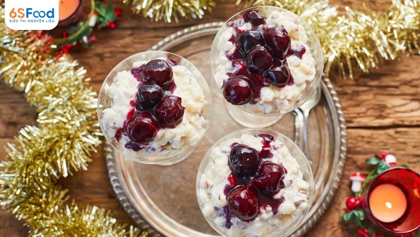 Bánh Pudding Hạnh Nhân Đan Mạch