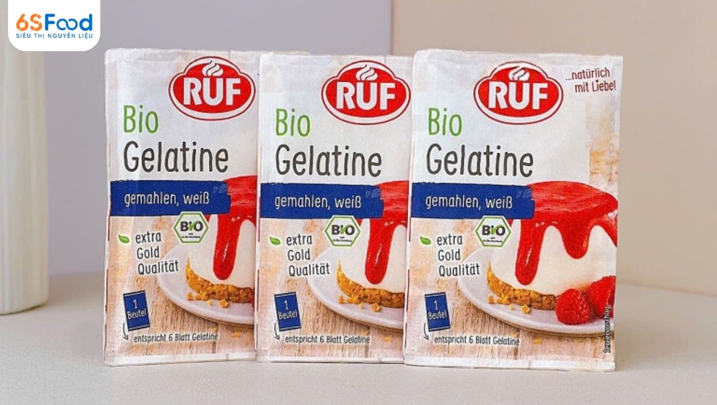 Bột gelatin hữu cơ Bio Ruf