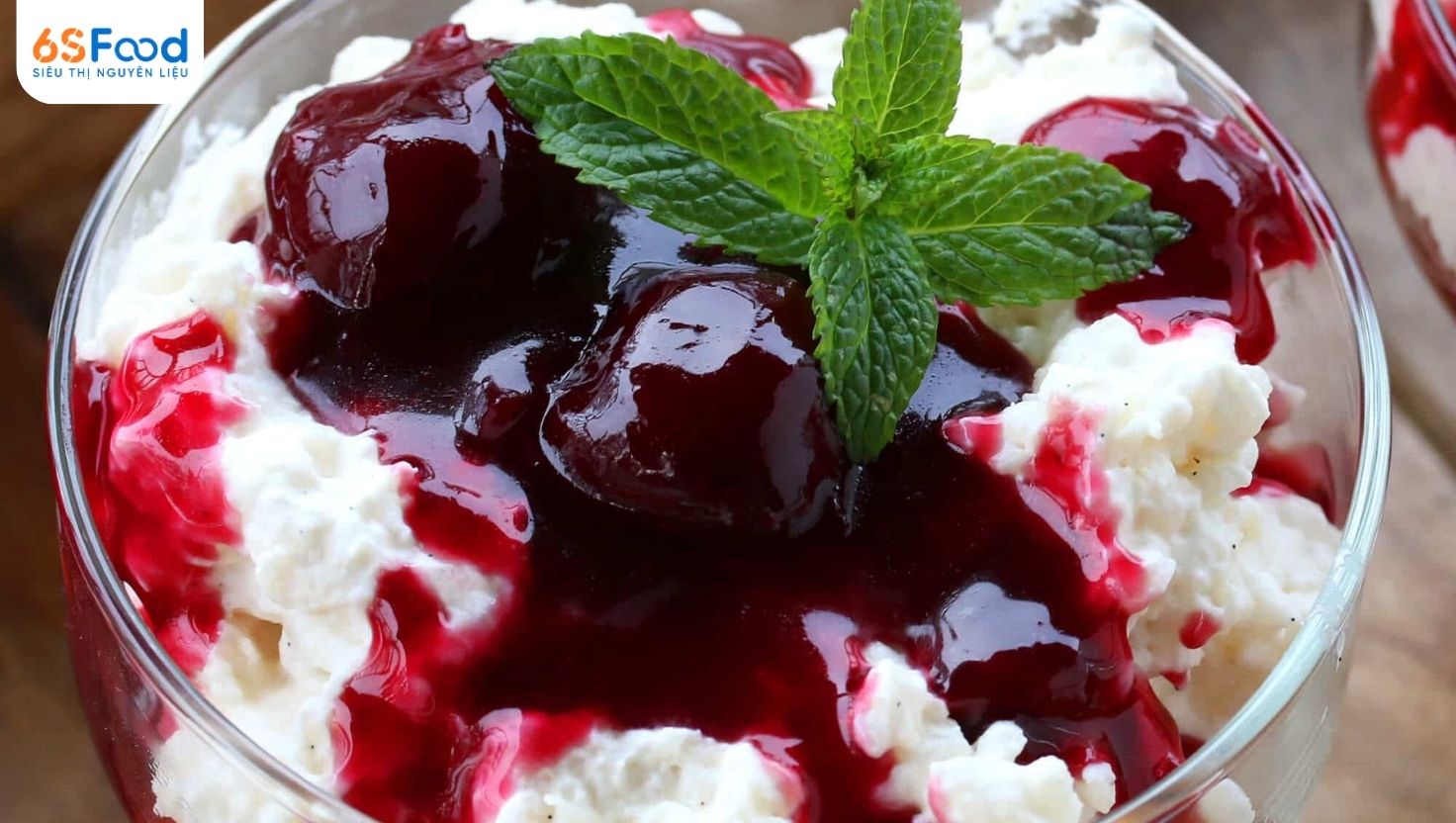 Bánh Pudding Hạnh Nhân Đan Mạch