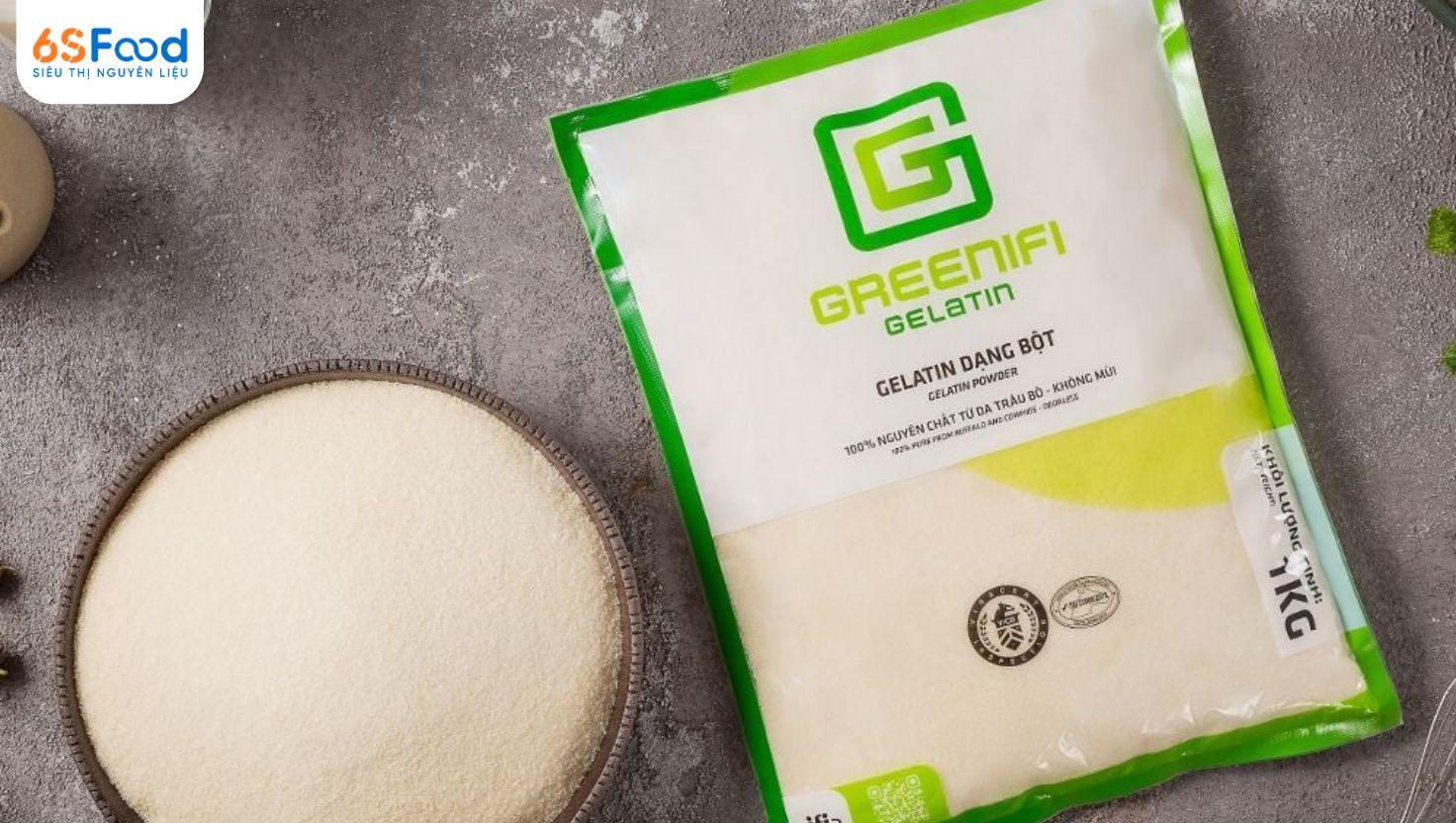Bột gelatin greenifi