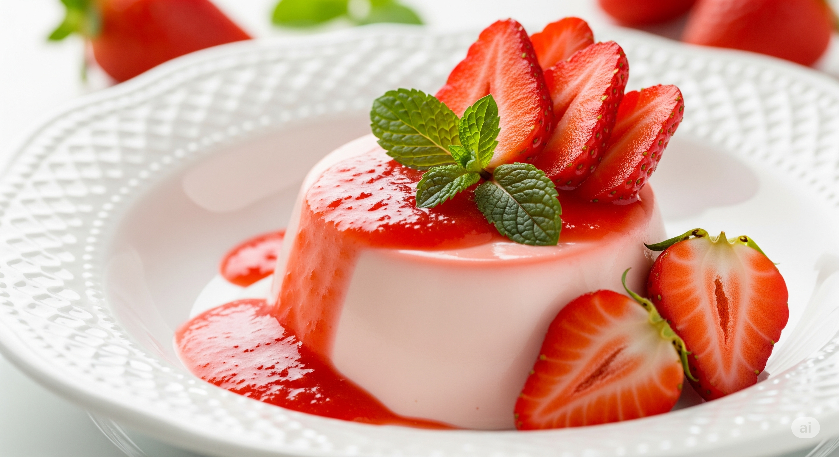 Panna cotta chuẩn vị Ý