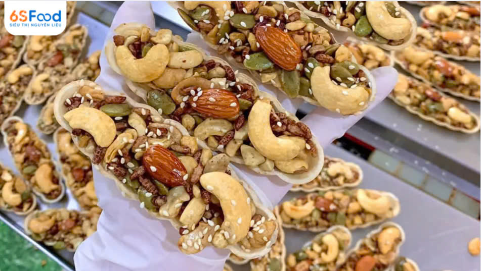 bánh thuyền hạt